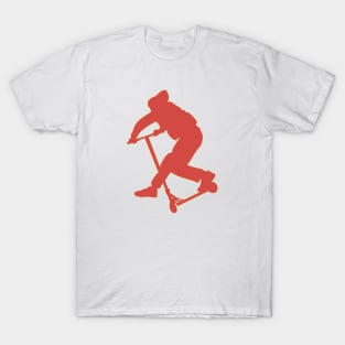 Stunt scooter boy Cancan red T-Shirt